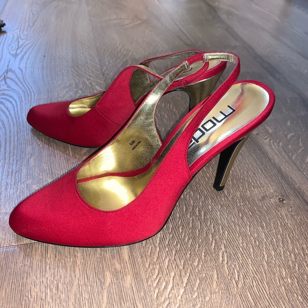 Red Moda Heels